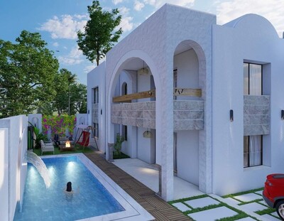 Av une nouvelle coquette villa à Hammamet sud B