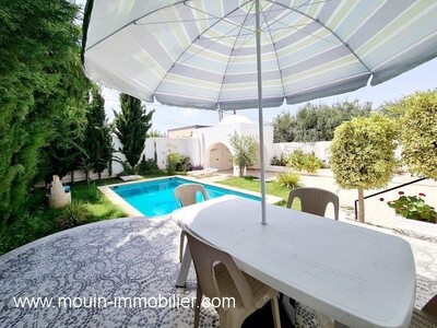 Villa La Rose Bleue BII Al à Hammamet zone craxi