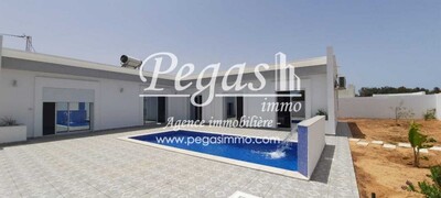 A Louer Une villa Avec Piscine Privative À DjerbaMidoun