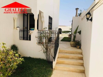 à louer un RDC à Hammamet Nord m