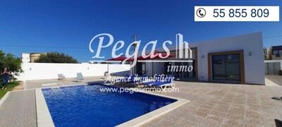 A Vendre Une Villa Luxueuse Avec Piscine à DjerbaTezdaine