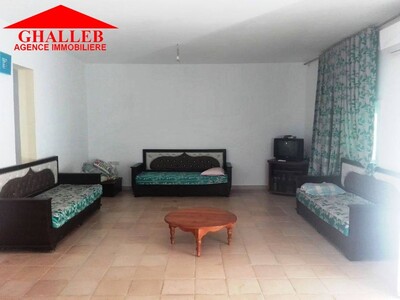 une villa s+3 avec jardin a bir bouragba g