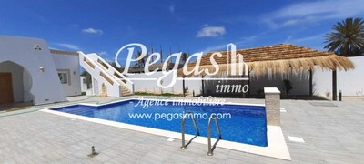 A Louer Une Belle Demeure Avec Piscine À Djerba Ghizen