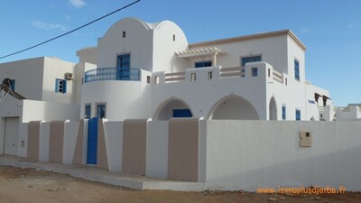 Djerba Midoun Vente Villa neuve Zone Urbaine