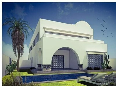 AV une villaa à Hammamet sud m