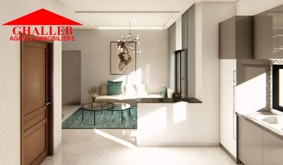 un appartement en cous de finition gh