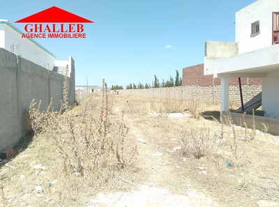 un terrain de 1000m avec studio a hammamet sud g