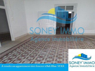 Appartement à Bab Bhar S 2 avec titre foncier