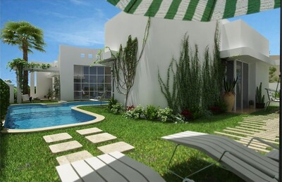 Djerba a vendre villa de charme proche plage