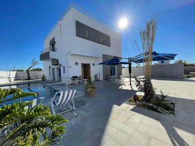 Maison à louer à djerba Tezdaine avec piscine