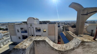 un bel appartement au 2eme étage d’une immeuble à Hammamet