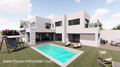 Villa Bora BB av à Hammamet