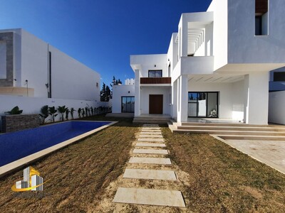 une belle villa de haut standing et jamais habitée située à sidi