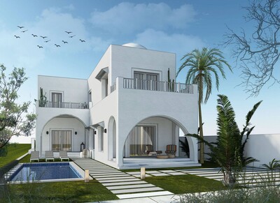 VILLA EN VENTE EN COURS CONSTRUCTION
