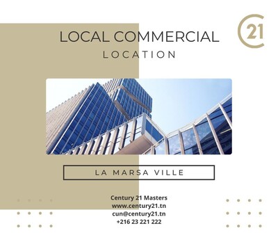 Local commercial à la location La Marsa ville