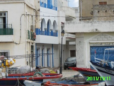 LOCATION VACANCES BIZERTE VIEUX PORT DE PÊCHEURS