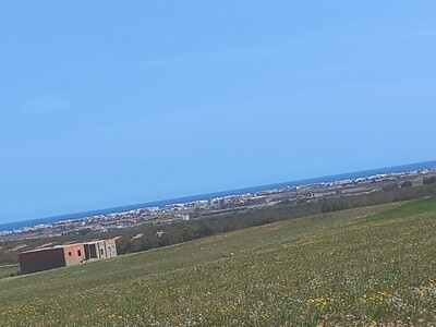 Terrain à vendre à Hammamet Yasmine avec vue de mer