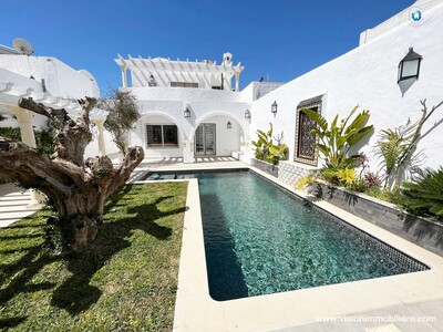 Vacances villa la joie de vivre S+4 Hammametnord