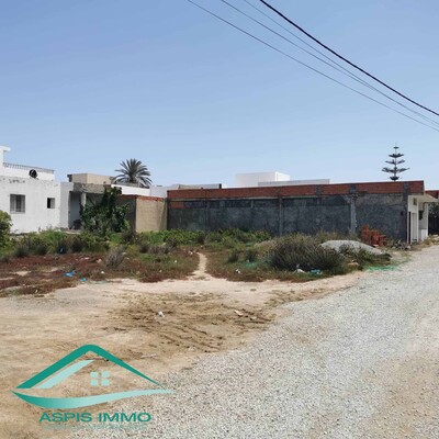 Terrain d’habitation 335 m² à el marsa Kelibia