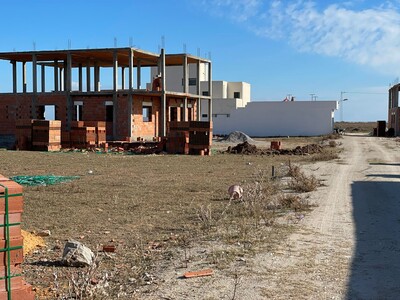 Terrain constructible au bord de la plage Bouficha