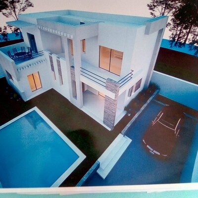une charmante villa neuve de Haut standing en court de finition