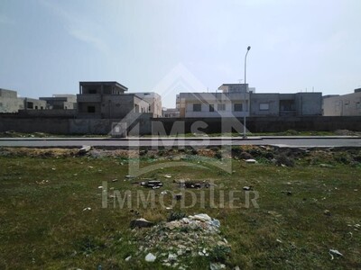 Un terrain de 233 m² viabilisé à vendre à 800 dt m² à Nabeul