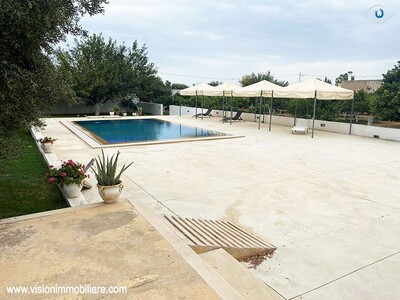 Vente Maison d'Hote S+6 Nabeul