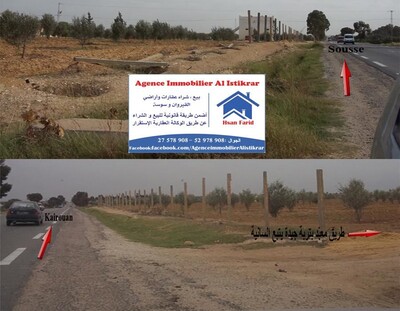 A vendre une ferme à kairouan sud