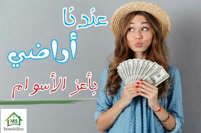 A vendre à 180 MD à Hammamet des lots de terrain de 300 m²