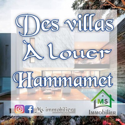 Location estivale: Des villas à louer à Hammamet