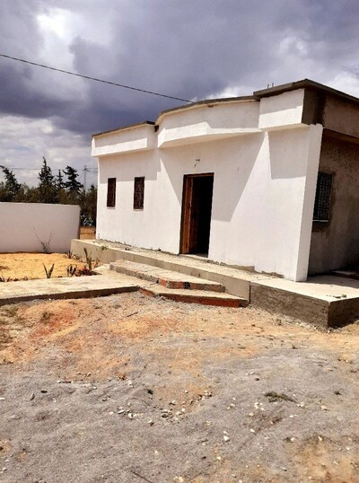 av maison au cours de finition 300m a basbassia