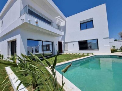 Villa ROTIN 4 Réf villa avec piscine Hammamet