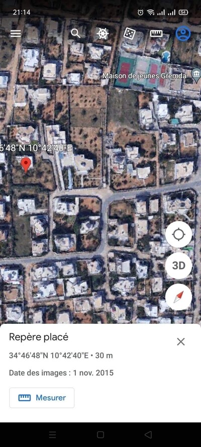 Terrain 2374m² avenue 20 mars 1856 sfax