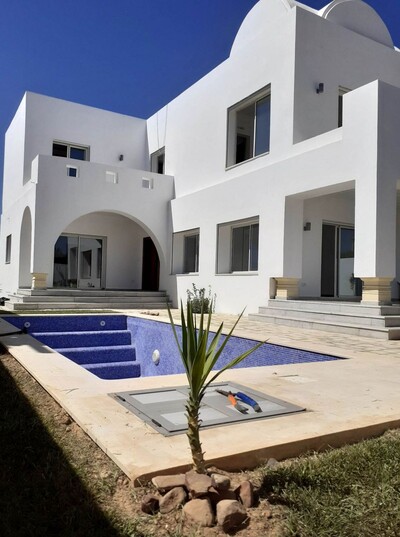 av belle villa moderne à hammamet sud