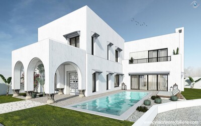 Vente Villa majorelle S+4 Hammametcentre