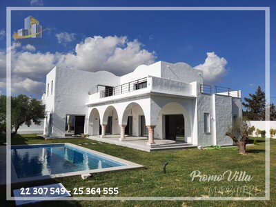 une luxueuse villa sur 1000m² de terrain