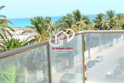 appartement s+2 vue sur mer et pied dans l’eau neuf