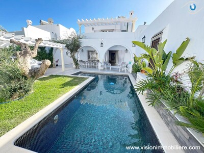 Location villa la joie de vivre 2 S+4 Hammametnord