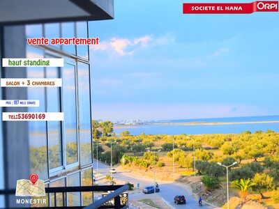 appartement à vendre s+3 à frina monastir