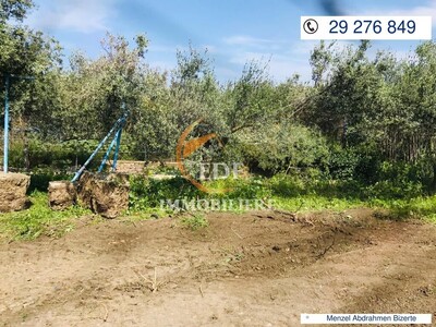 Réf 3299 : Terrain à Menzel Abderahmen Bizerte