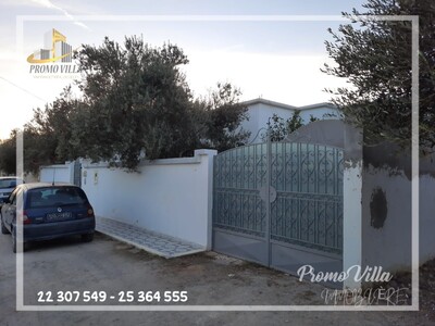 AV villa S+3 à Hammamet Sud
