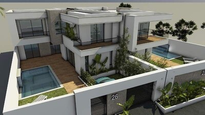 Villa S+4 avec piscine zone Craxi