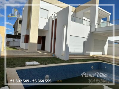 villa dans un quartier privée et sécurisée