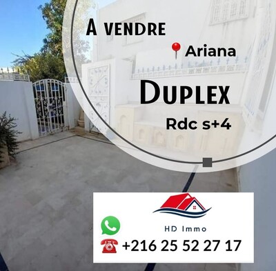 MAISON ARIANA ROUTE RIADH EL ANDALOUS