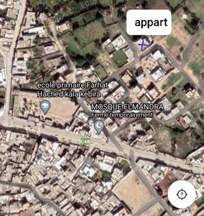 s+2 à louer à kalaa kébira