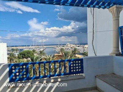 APPARTEMENT ASTERIX AV à La Marina Yasmine Hammamet III