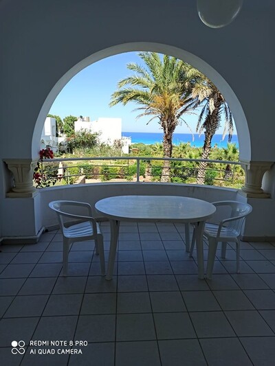 magnifique étage de villa vue mer à kélibia