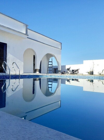 location estivale villa pisine à hammamet sud