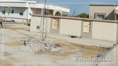 terrain a 2 klm de jinen Hammamet