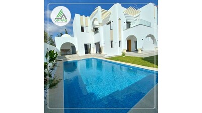 villa a sidi hamed hammamet